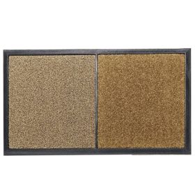 23 x 35 inch 2 in 1 Disinfecting Sanitizing Floor Entrance Mat, Disinfection Doormat Entry Rug Shoe sanitizer, Shoe Tray for entryway Indoor